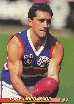 1994 Select AFL #82 Tony Liberatore Front
